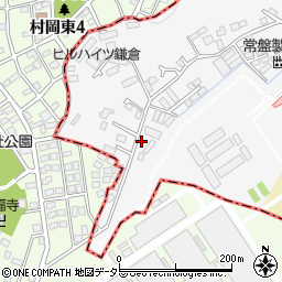 神奈川県鎌倉市植木812周辺の地図