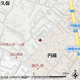 神奈川県茅ヶ崎市西久保659周辺の地図