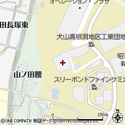 愛知県犬山市高根洞5-45周辺の地図