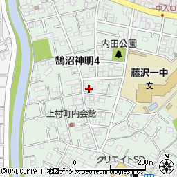 明石荘周辺の地図