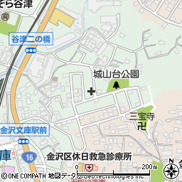 神奈川県横浜市金沢区谷津町40-23周辺の地図