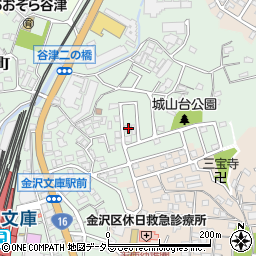 神奈川県横浜市金沢区谷津町40-12周辺の地図