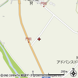 岐阜県大垣市上石津町牧田1215周辺の地図