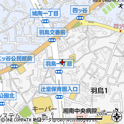 ウエインズトヨタ神奈川湘南辻堂店周辺の地図