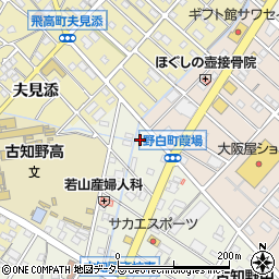 愛知県江南市古知野町熱田1周辺の地図