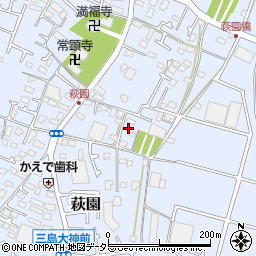 神奈川県茅ヶ崎市萩園1788周辺の地図