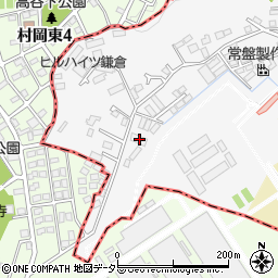 神奈川県鎌倉市植木818-2周辺の地図
