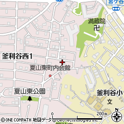 アパートメント東夏山周辺の地図