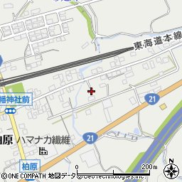 滋賀県米原市柏原202周辺の地図