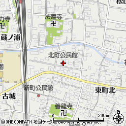 愛知県一宮市木曽川町黒田西町北13周辺の地図