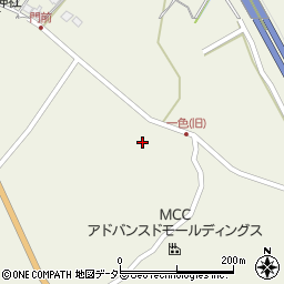 岐阜県大垣市上石津町牧田1460周辺の地図