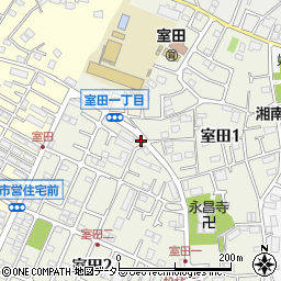 室田小入口周辺の地図