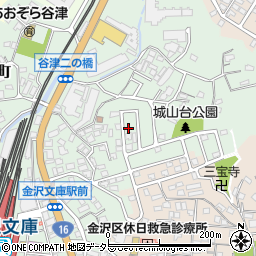 神奈川県横浜市金沢区谷津町40-9周辺の地図