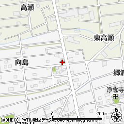 愛知県江南市松竹町向島140周辺の地図