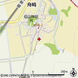 滋賀県米原市舟崎306周辺の地図