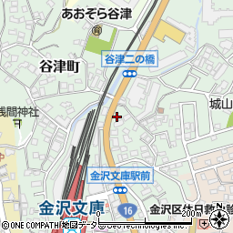 神奈川県横浜市金沢区谷津町133周辺の地図