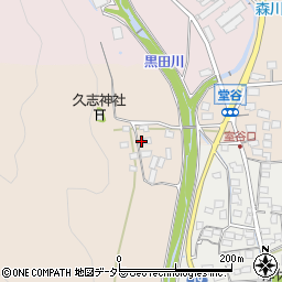 滋賀県米原市堂谷911周辺の地図