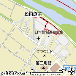 日本梱包運輸倉庫株式会社　小田原営業所周辺の地図