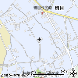 神奈川県南足柄市班目580周辺の地図