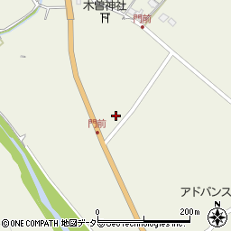 岐阜県大垣市上石津町牧田1100周辺の地図