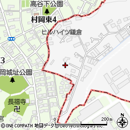 神奈川県鎌倉市植木852-1周辺の地図