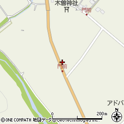 岐阜県大垣市上石津町牧田1105周辺の地図