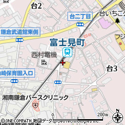 ユーショップ小野田周辺の地図