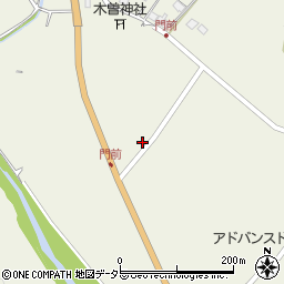 岐阜県大垣市上石津町牧田1101周辺の地図