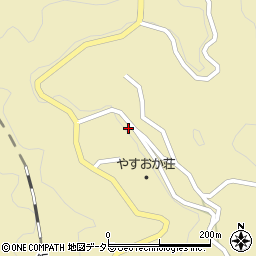 長野県下伊那郡泰阜村7571周辺の地図