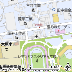 神奈川県平塚市大原3-32周辺の地図