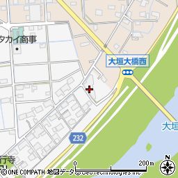 株式会社川並自動車　本社周辺の地図