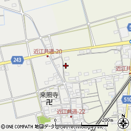 滋賀県米原市顔戸1738周辺の地図