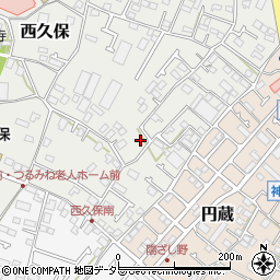 神奈川県茅ヶ崎市西久保653周辺の地図