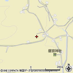 京都府綾部市小呂町中戸周辺の地図