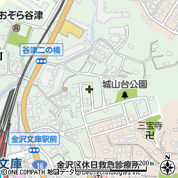 神奈川県横浜市金沢区谷津町40-7周辺の地図