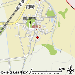 滋賀県米原市舟崎311周辺の地図
