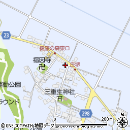 滋賀県高島市安曇川町常磐木1402周辺の地図
