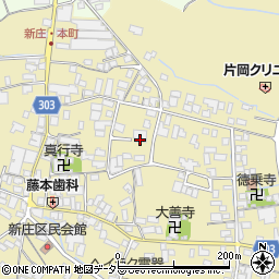 〒520-1522 滋賀県高島市新旭町新庄の地図