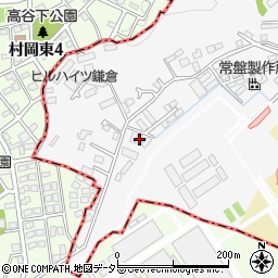 神奈川県鎌倉市植木818周辺の地図