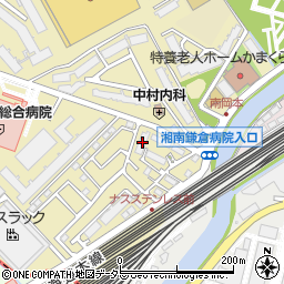 パークテラス鎌倉岡本周辺の地図
