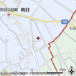 神奈川県南足柄市班目700周辺の地図