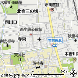愛知県一宮市木曽川町黒田錦里16周辺の地図