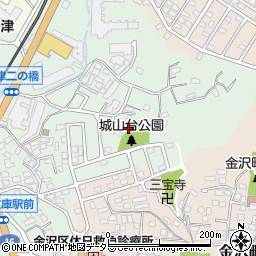 神奈川県横浜市金沢区谷津町51周辺の地図