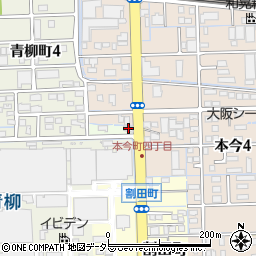 岐阜県大垣市外野町318周辺の地図
