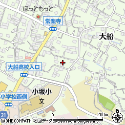 鎌倉ハウス弐番館周辺の地図