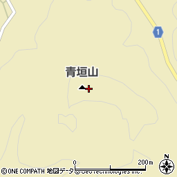 青垣山周辺の地図