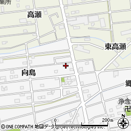 愛知県江南市松竹町向島122周辺の地図