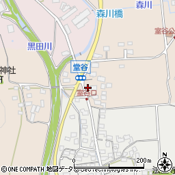 滋賀県米原市堂谷660周辺の地図