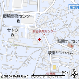 日本表面化学株式会社　茅ヶ崎工場周辺の地図