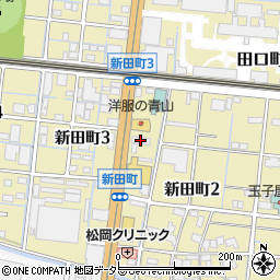 ジャパンレンタカー大垣店周辺の地図